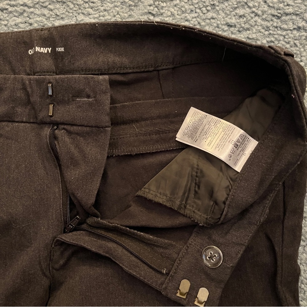 Gray Old Navy Pixie Pants - image 2
